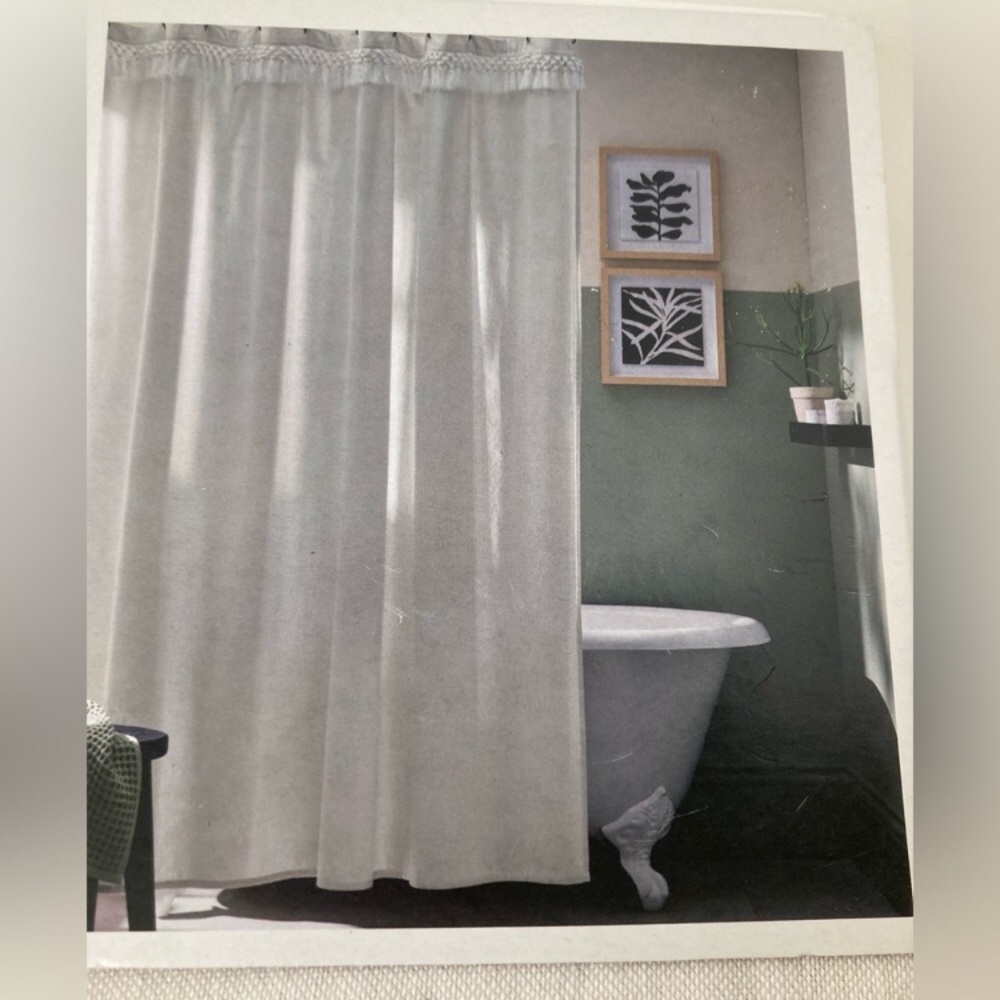 Threshold Shower Curtain Fringe